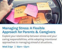 WA Recovery College - Managing Stress: A Flexible Approach for Parents &