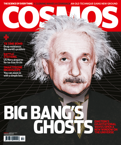 Front cover of Cosmos Magazine