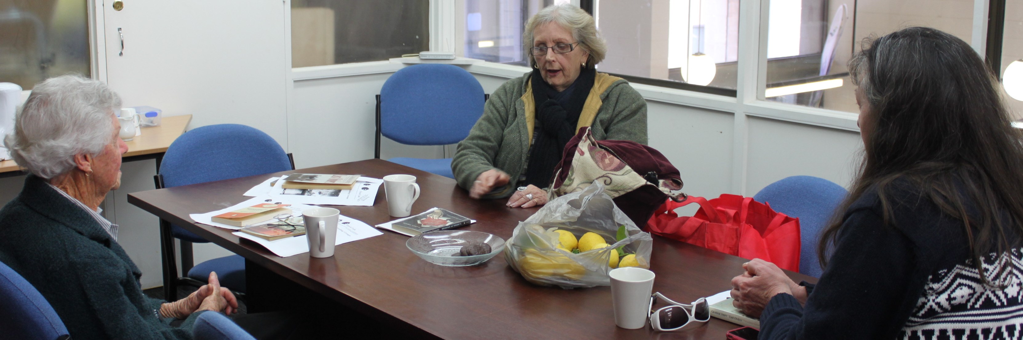 Book Club in the Community Resource Room