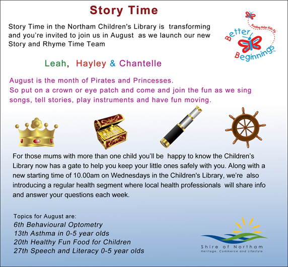 Story Time - Leah-Hayley-Chantelle Story Time