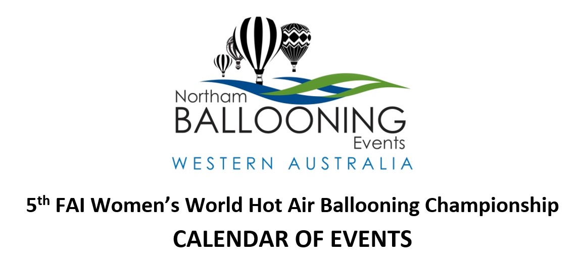 Women's World Calendar of Events