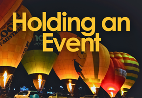 Holding an Event Image