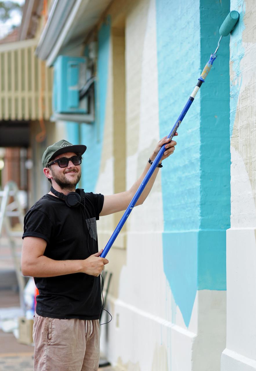 Painting a Mural