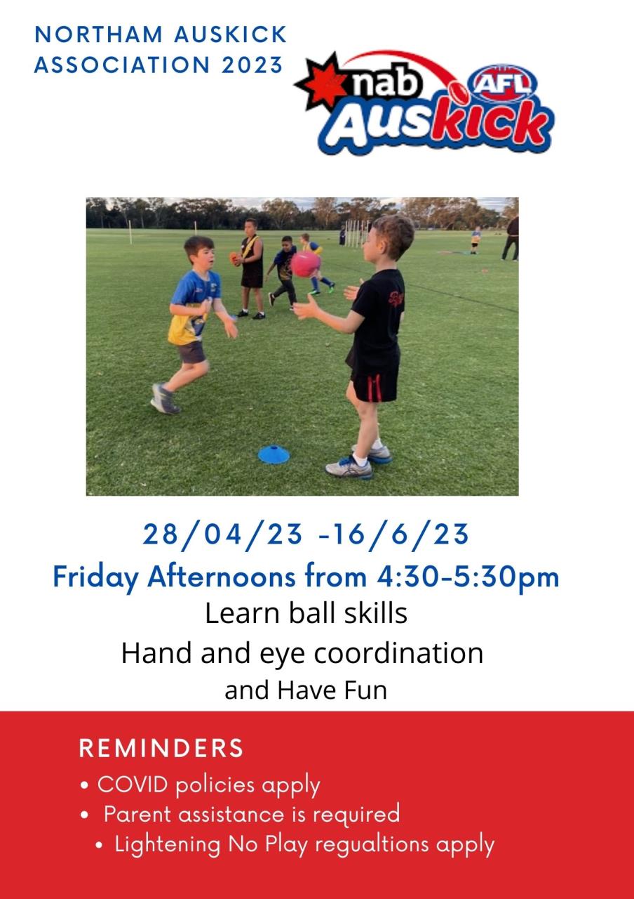NAB Auskick with Northam Auskick Association