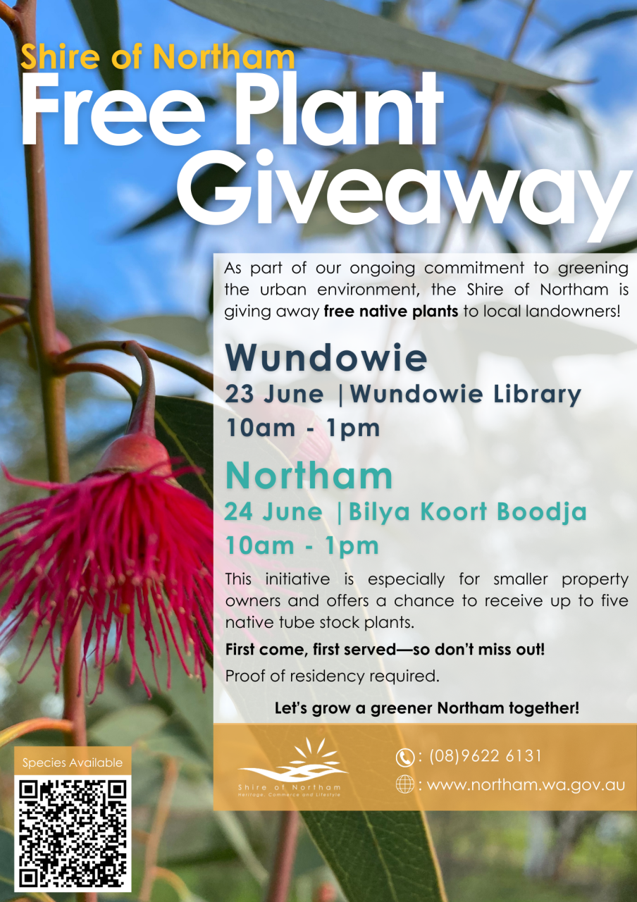 Free Native Plant Giveaway  - Wundowie