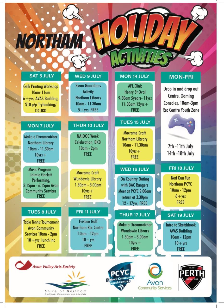 Northam School Holiday Activities- Make a Dreamcatcher