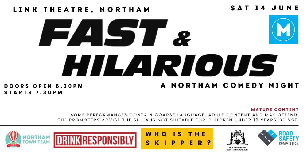 Link Theatre- Fast & Hilarious a Northam Comedy Night