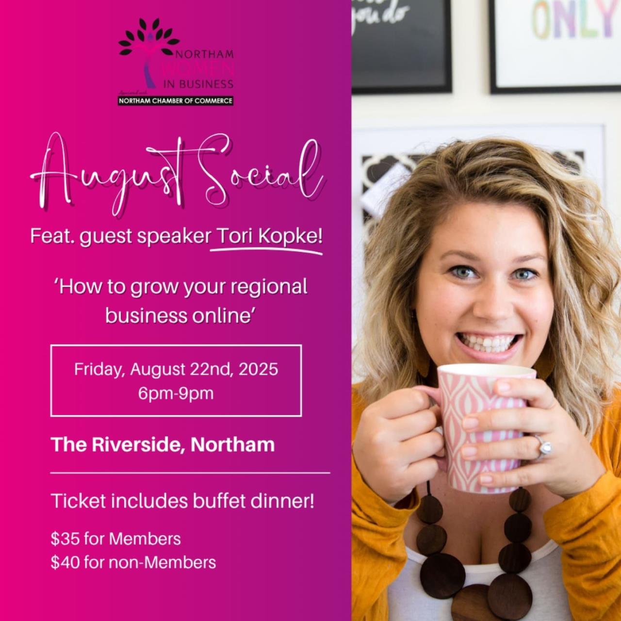 How to grow your Regional business online - Tori Kopke