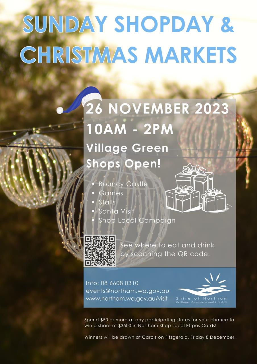 Sunday Shopday and Christmas Markets