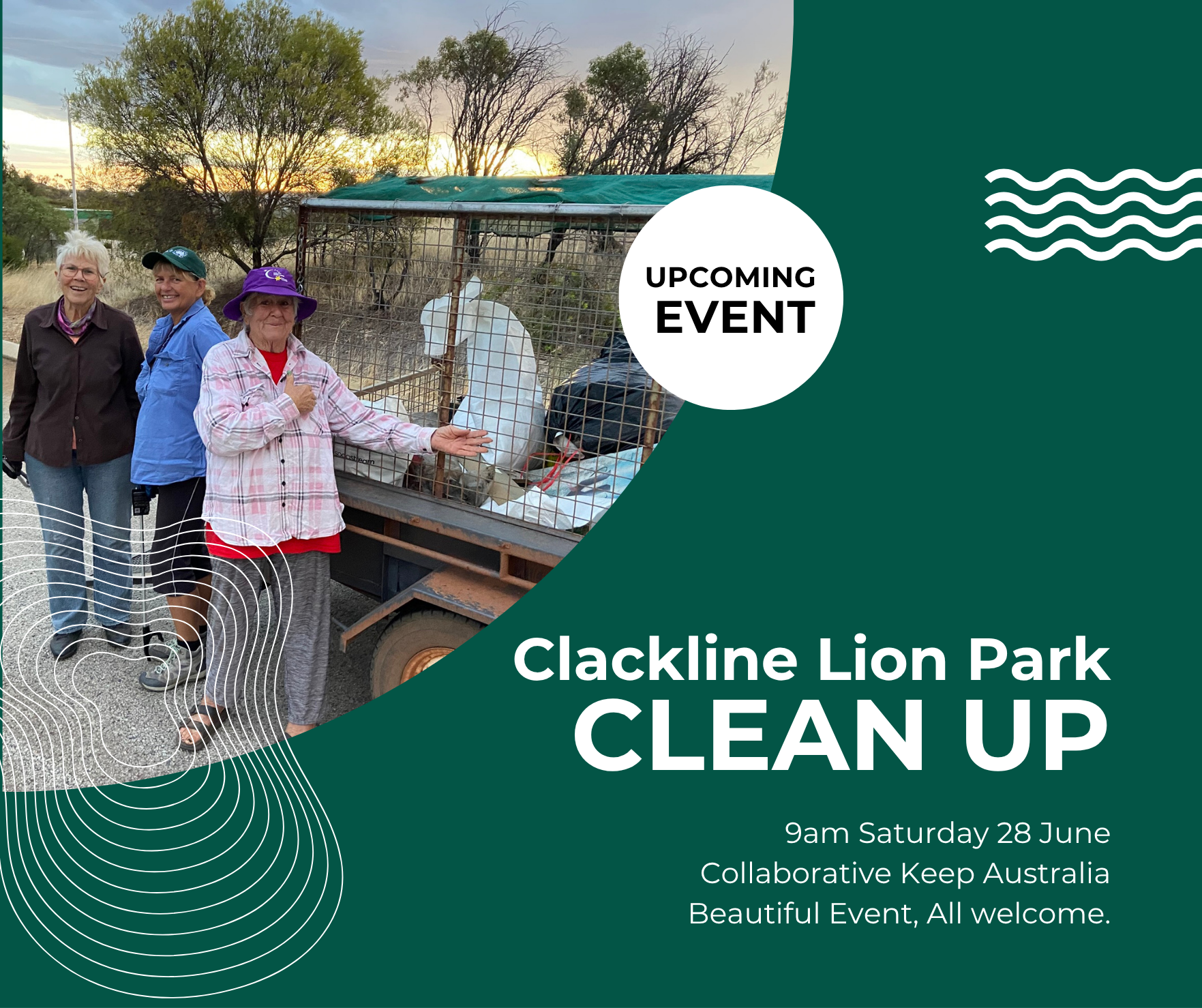 Clean Up Lion Park Clackline