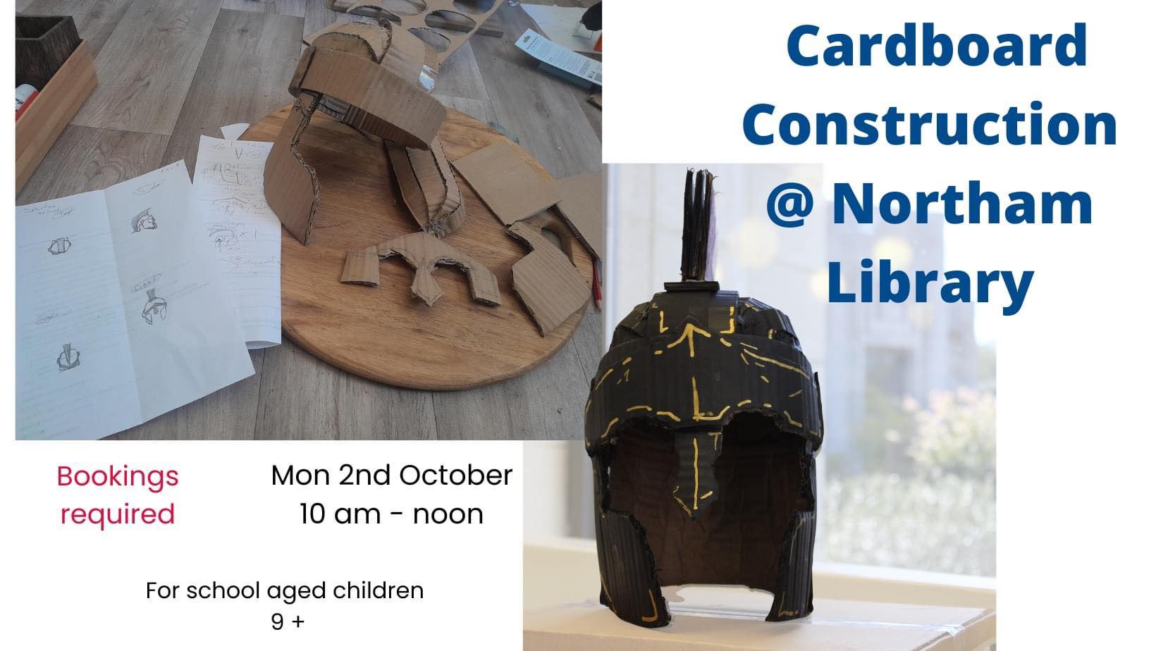 Northam Holiday Activities - Cardboard Construction
