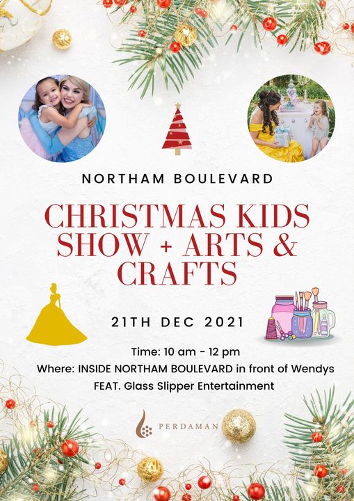 Christmas Kids Show Plus Arts & Crafts!