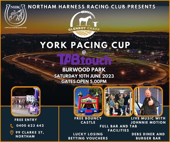 Northam Harness Club York Pacing Cup