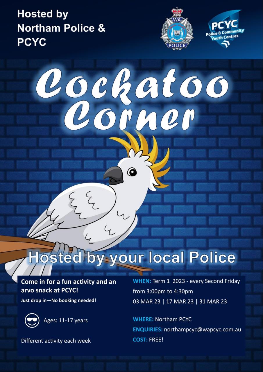 Cockatoo Corner!