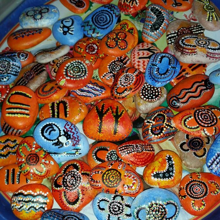 Kwobidak Creations - Rock Painting the Aboriginal Symbols