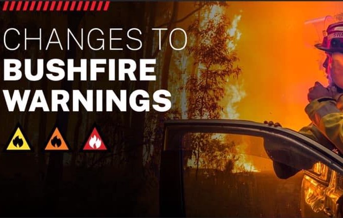 Changes to Bushfire Warnings